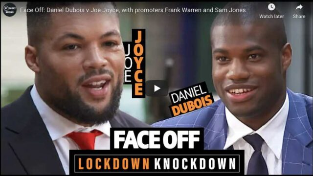 Dubois vs Joyce Face-off BT Sport