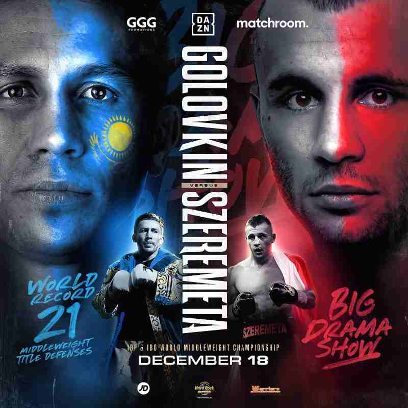 Golovkin vs Szeremeta DAZN