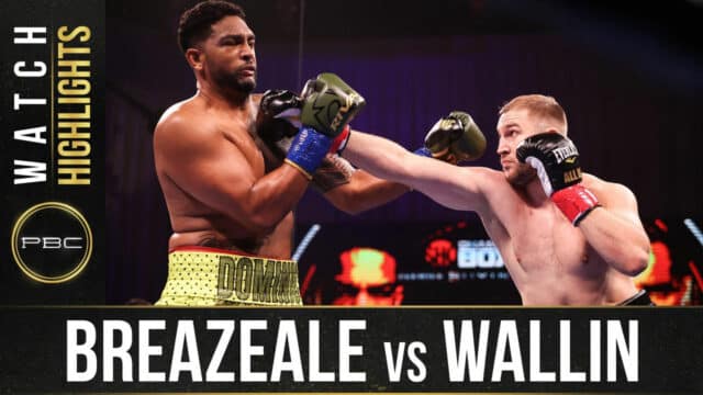Otto Wallin vs Dominic Breazeale