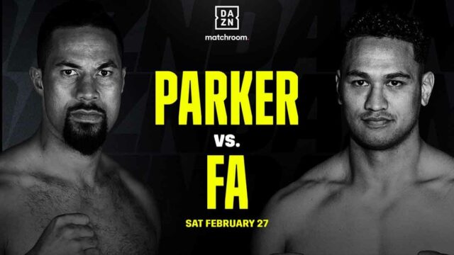 Joseph Parker vs Junior Fa results