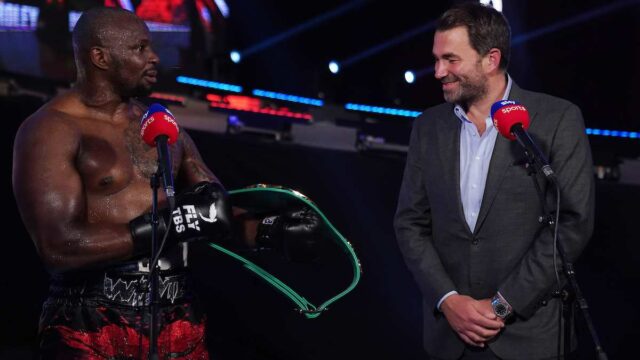 Dillian Whyte Eddie Hearn