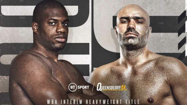 Daniel Dubois vs Bogdan Dinu