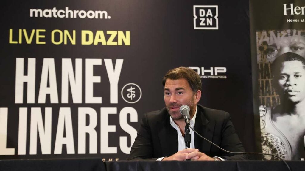 Eddie Hearn DAZN UK