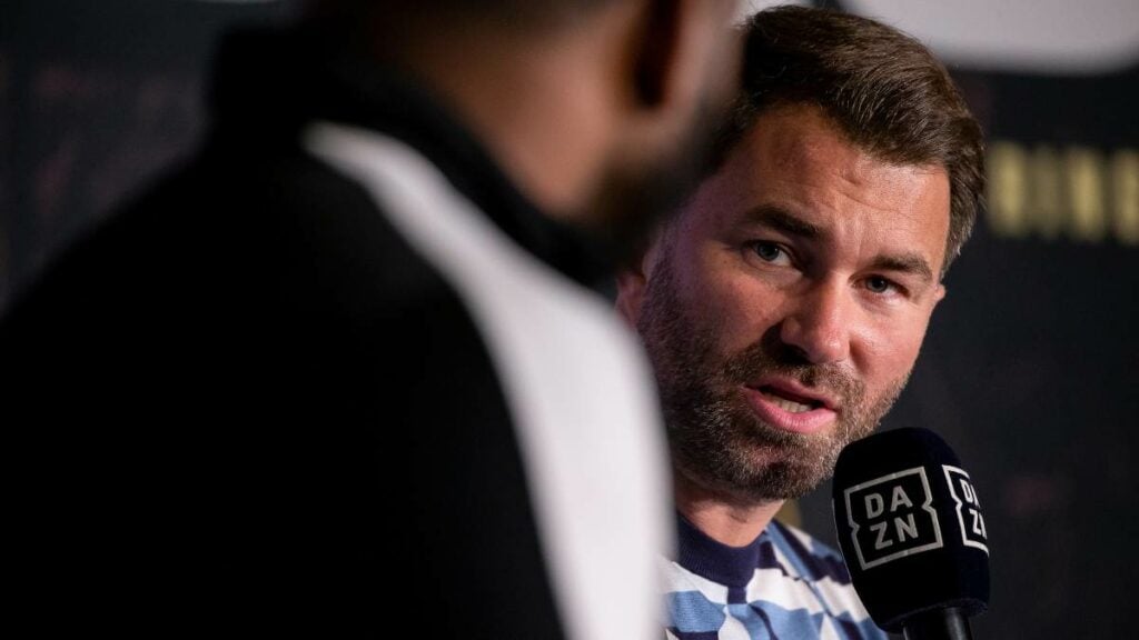 Eddie Hearn DAZN UK price