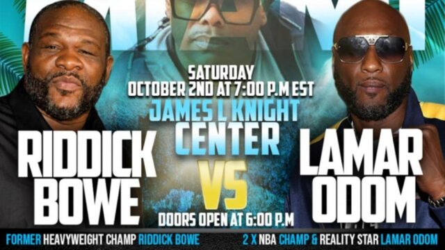 Riddick Bowe vs Lamar Odom