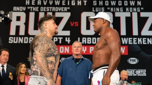 Andy Ruiz Jr vs Luis Ortiz Weights