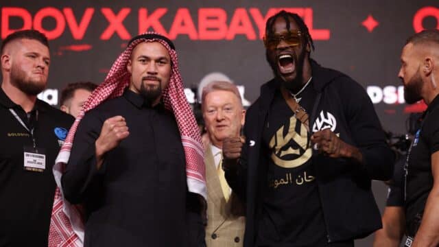 Joseph Parker Deontay Wilder Day of Reckoning Schedule Running Order Ring Walks