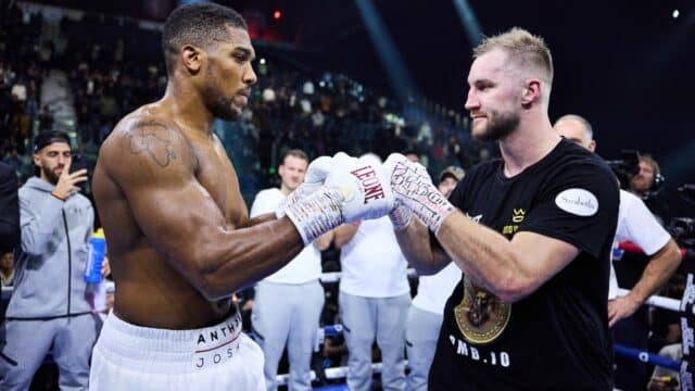 Otto Wallin Anthony Joshua Day of Reckoning Heavyweight Boxing Riyadh Saudi Arabia December 2023