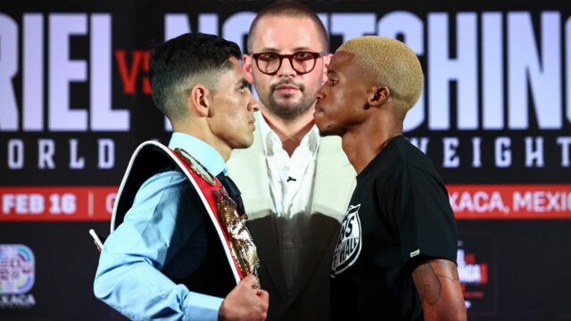 Adrian Curiel vs Sivenathi Nontshinga 2 Press Conference Mexico February 2024