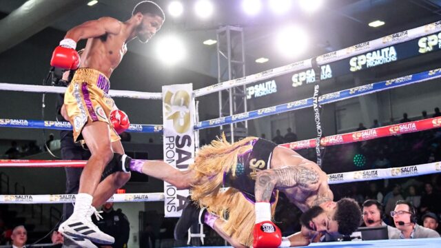 Ardreal Holmes Jr vs Marlon Harrington Detroit February 20 2024 Salita Promotions