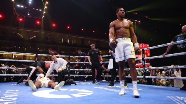 Anthony Joshua vs Francis Ngannou Heavyweight Boxing Riyadh Saudi Arabia
