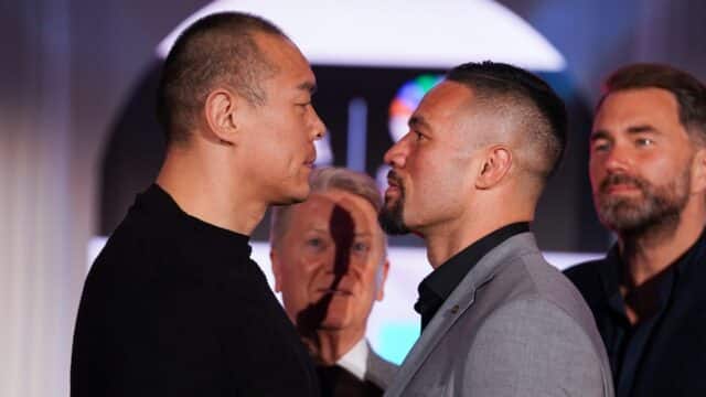 Joseph Parker vs Zhilei Zhang Press Conference Heavyweight Boxing Riyadh Saudi Arabia