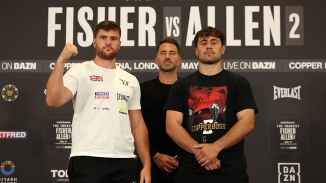 Johnny Fisher vs Dave Allen 2 Press Conference London May 2025
