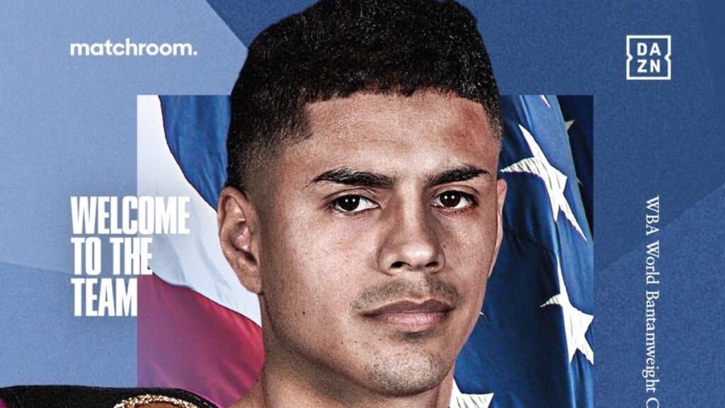 Antonio Vargas Matchroom Boxing Signing