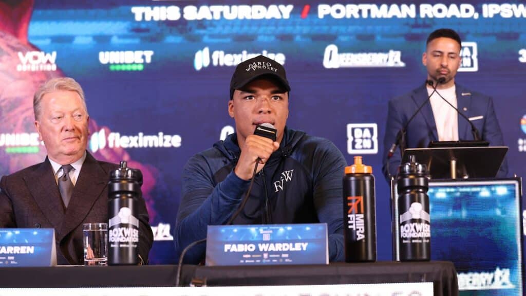 Frank Warren Fabio Wardley Press Conference vs Justis Huni