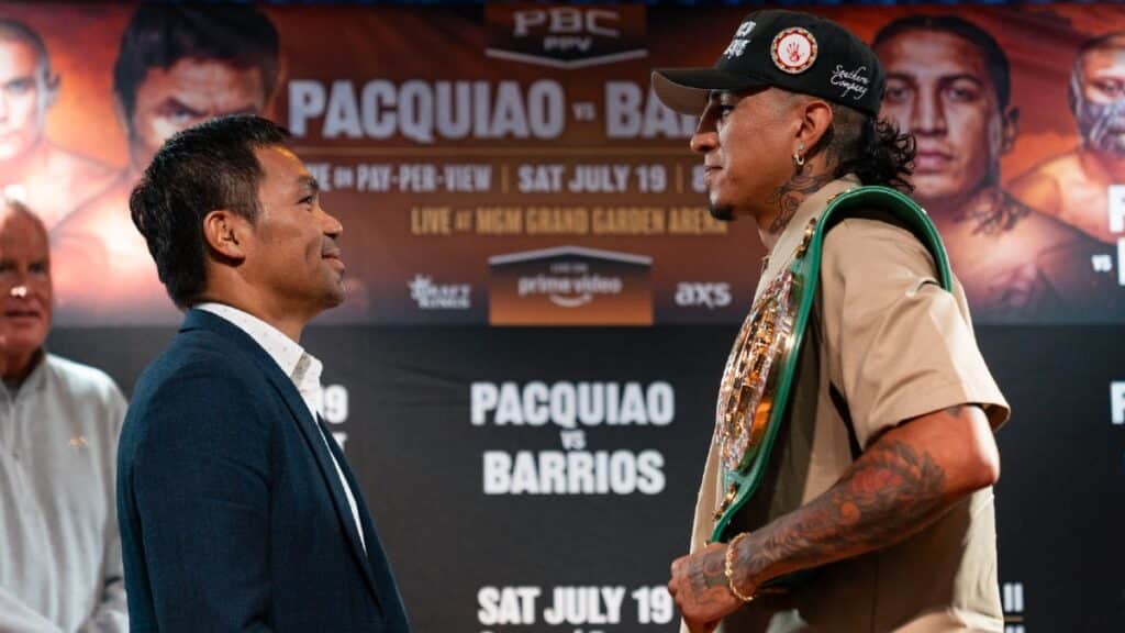 Manny Pacquiao vs Mario Barrios Press Conference June 2025