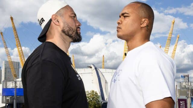 Joseph Parker vs Fabio Wardley Face Off London 2025