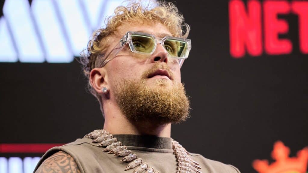 Jake Paul Press Conference vs Anthony Joshua Netflix