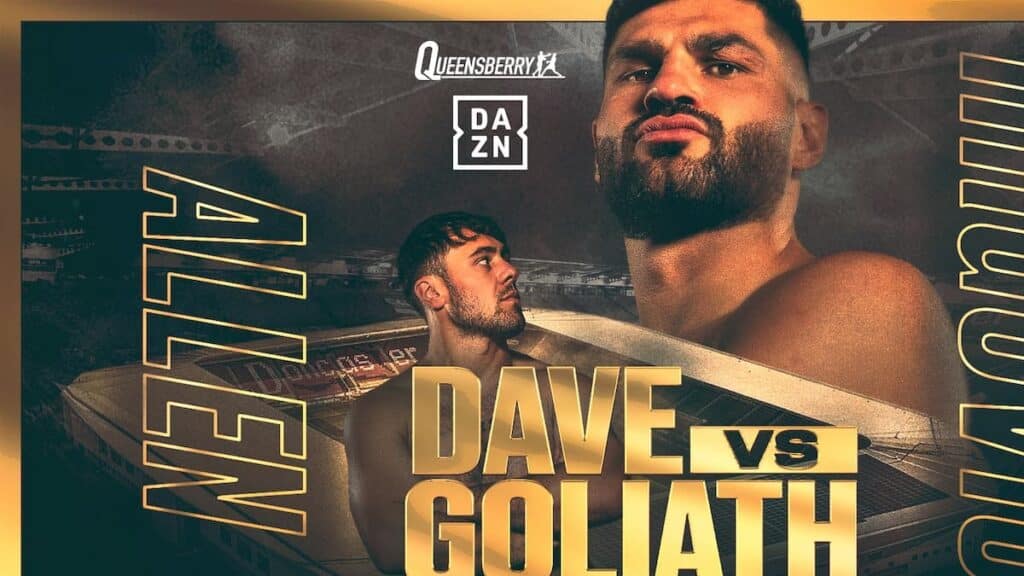 Dave Allen vs Filip Hrgovic Fight May 2026 Doncaster DAZN