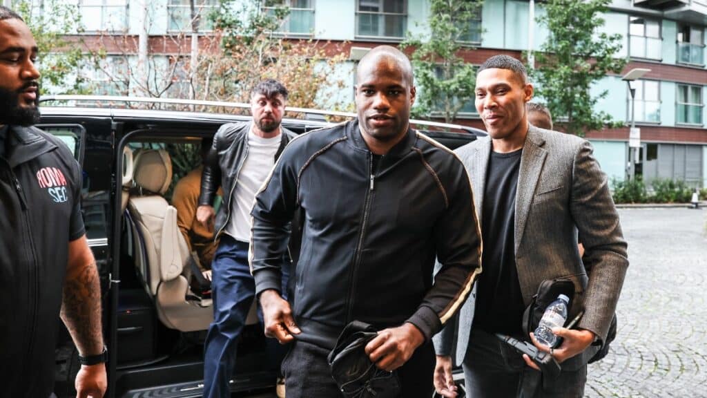 Daniel Dubois Media Day vs Fabio Wardley 2 October 2026