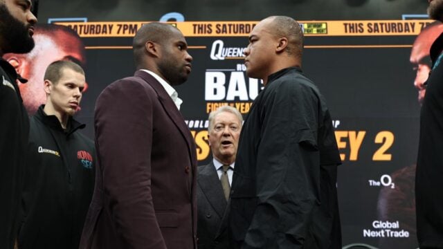 Dubois vs Wardley Press Conference October 2026
