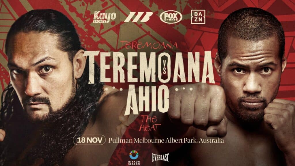 Teremoana Teremoana vs Hemi Ahio Fight Poster